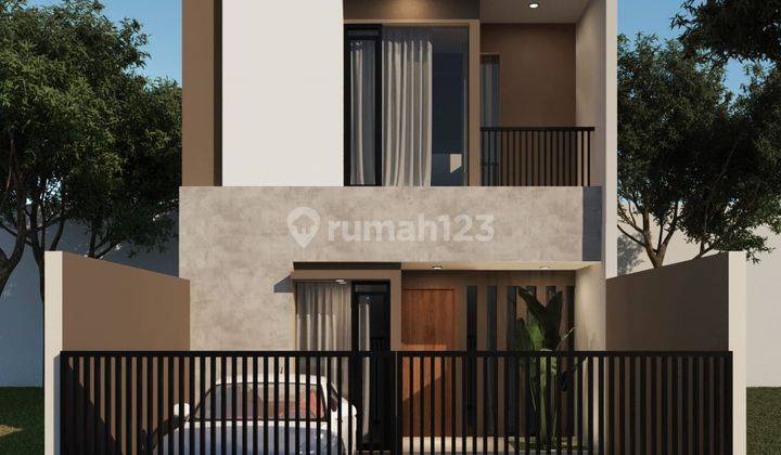 DIJUAL RUMAH BARU BANGUNAN 2 LANTAI PREMIUM MINIMALIS MODERN DI TAMAN KOPO INDAH BANDUNG 1