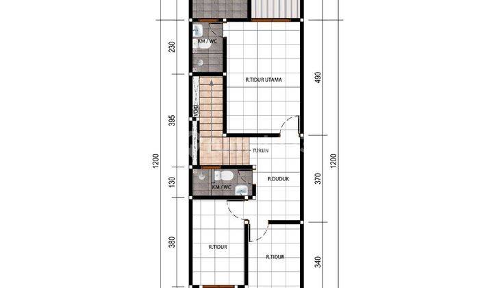 DIJUAL RUMAH BARU NAN KEREN MINIMALIS MODERN 2 LANTAI DAERAH KEMBAR BANDUNG 1