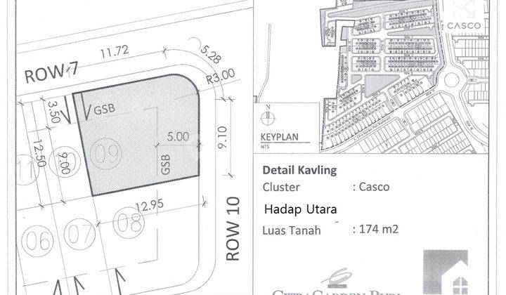 Tanah di Citra Garden Puri Semanan, Jakarta Barat 174 m² 2