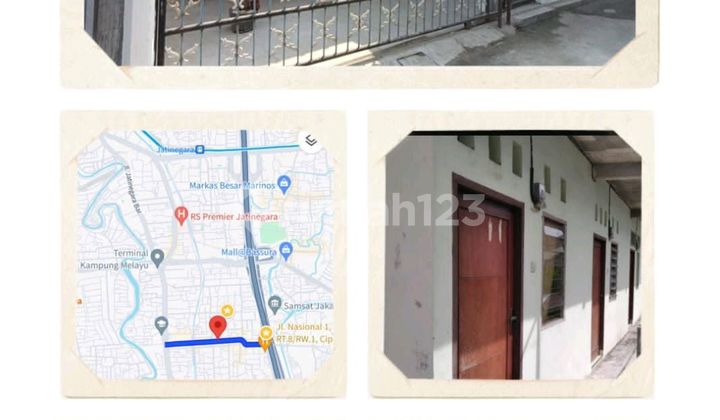 Dijual Rumah + Kos2 An di Kebun Nanas Jaktim 1