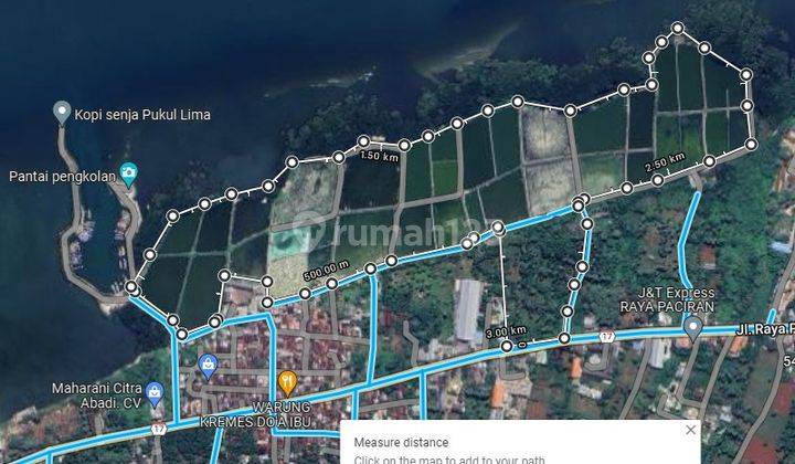 Tanah SHM 10 Ha Lebar Pintu 30 meter di Paciran Lamongan 4