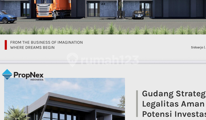 Sell Pergudangan Sehati Industrial Park