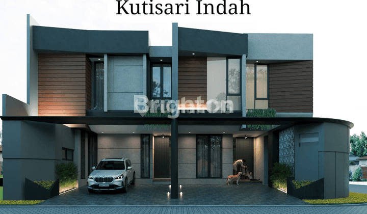 Indent Rumah Ciamik Lebar 9,5 di Kutisari Indah, One Gate & Bebas Banjir 1