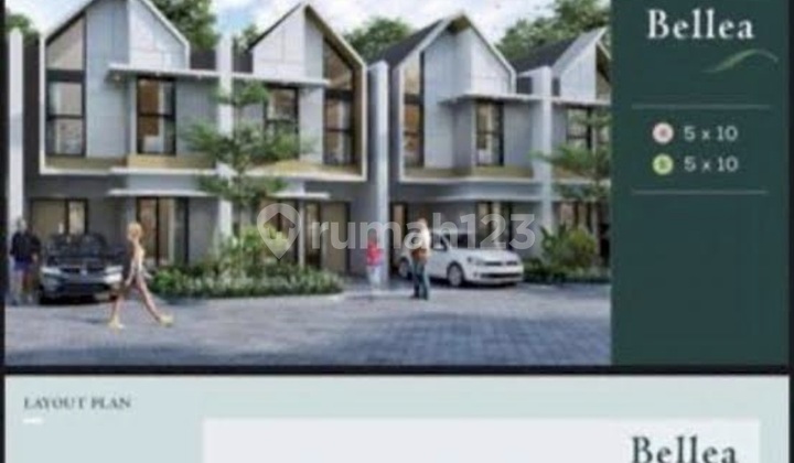 NEW HOUSE EASTERN PARK BELLA TYPE NEAR CAMPUS, PAKUWON CITY, MERR CAN MORTGAGE 2