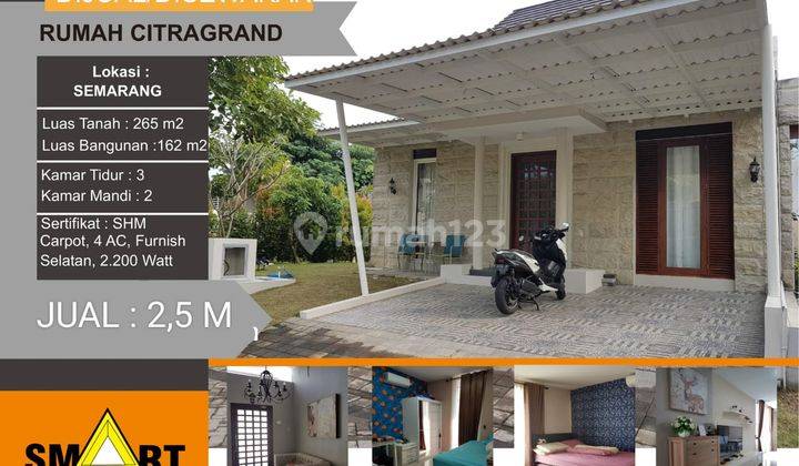 Rumah bagus siap huni di citragrand sambiroto  1