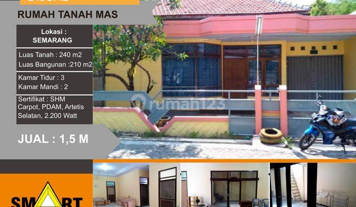 Dijual rumah ditanah mas siap huni luas tanah 240 1