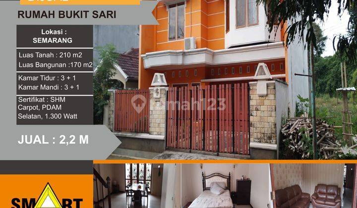 Dijual rumah bagus siap huni di bukit sari semarang 1