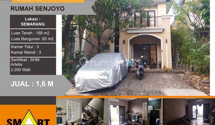 Dijual rumah bagus siap huni di senjoyo  semarang 1