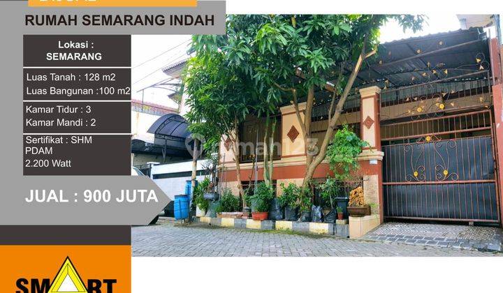 Dijual cepat rumah siap huni disemarang indah 1