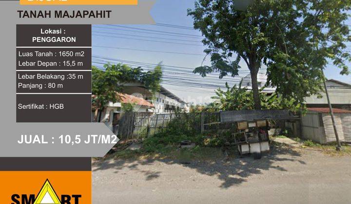 Dijual Tanah Di Penggaron Majapahit Semarang 1