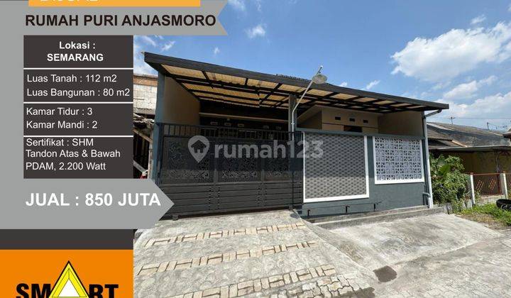 Dijual Rumah Bagus Siap Huni Di Puri Anjasmoro Semarang 1