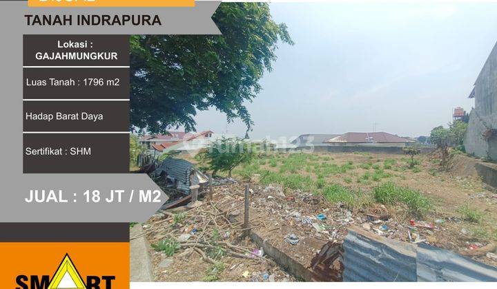 Dijual Tanah Di Indrapura Gajah Mungkur  Semarang Harga 18 Juta /m2 1