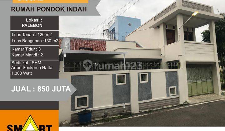 Dijual Rumah Bagus Siap Huni Di Pondok Indah Palebon Semarang 1