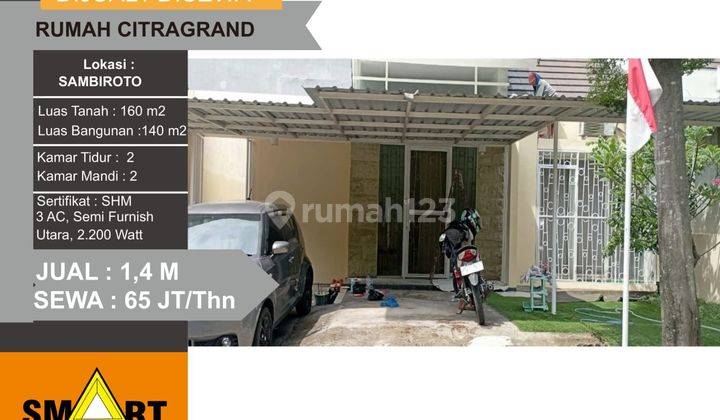 Dijual Rumah Bagus Siap Huni Di Citra Gramd Semarang 1