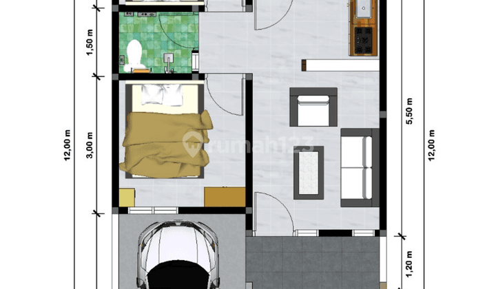Promo Rumah Murah di Karangploso Malang 3