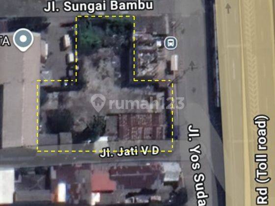 Dijual Kavling Yos Sudarso 1500m2 Hadap Timur, Lokasi Strategis, Hanya 26 Juta Per Meter, Kode Rz 1