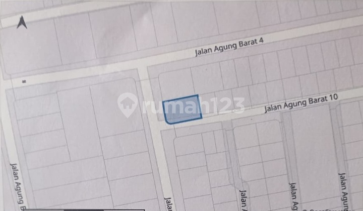 Rumah tua siap bangun, 216 m2, huk, murah, di bawah njop!! 2