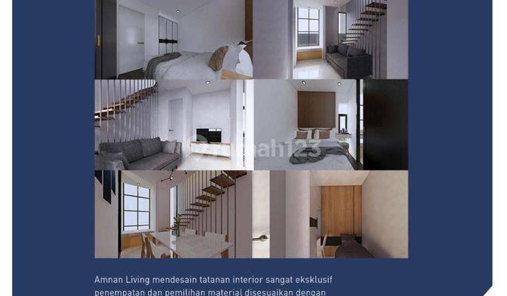 Amnan Living, Rumah Konsep Apartemen, Di Condet, Jakarta Timur 2