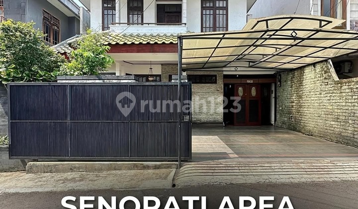 For Sale Senopati Area Kebayoran Baru Rumah Lama Terawat Dekat ke Scbd Lokasi Strategis 2