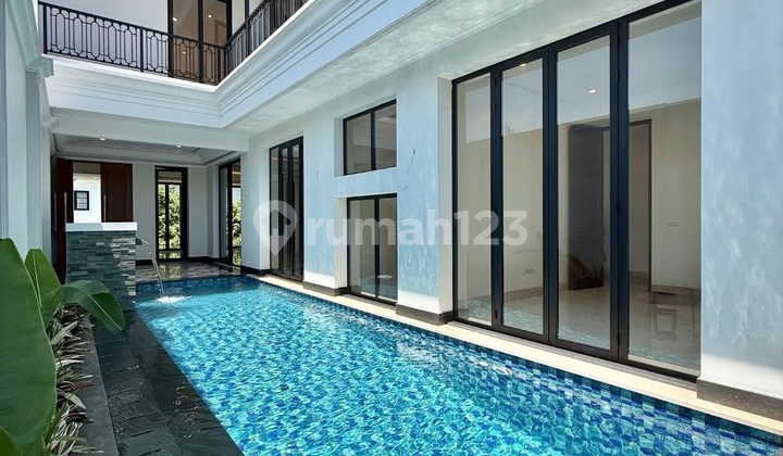 For Sale in Cipete Cilandak Gaharu Area, Brand New American Classic House, Move-In Ready For Sale in Cipete Cilandak Gaharu Area, Brand New American Classic House, Move-In Ready