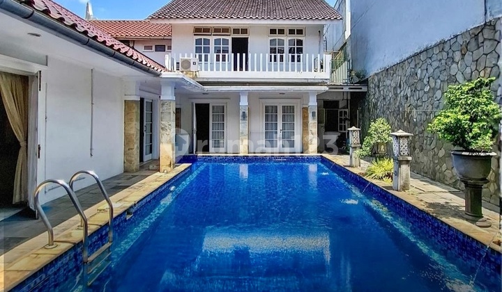 DIJUAL RUMAH CIPETE DEPAN TAMAN DEKAT CIPETE RAYA & STASIUN MRT SEMI FURNISHED SIAP HUNI