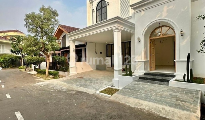 DIJUAL RUMAH BINTARO SEKTOR 9 BANGUNAN BARU DALAM CLUSTER SIAP HUNI