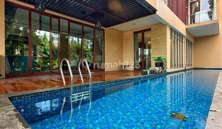 For Sale Simprug Golf Dalam Cluster Premium Dekat Senayan Sudirman Semi Furnished Siap Huni Lokasi Strategis 1