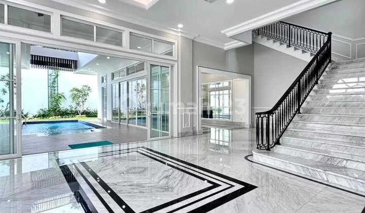 Dijual Rumah Menteng Jakarta Bangunan Baru Mewah Semi Furnished Halam luas Siap Huni 2