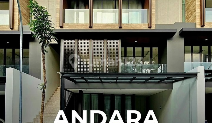 For Sale Andara Dalam Townhouse, One Gate System, Near Antasari Toll Gate Depok, Ready to Occupy