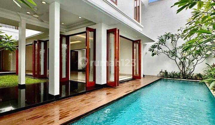 Dijual Rumah Mewah Pondok Indah Brand New Tropical Design And Minimalist Lokasi Premium Pondok Indah Akses Jalan Lebar  1