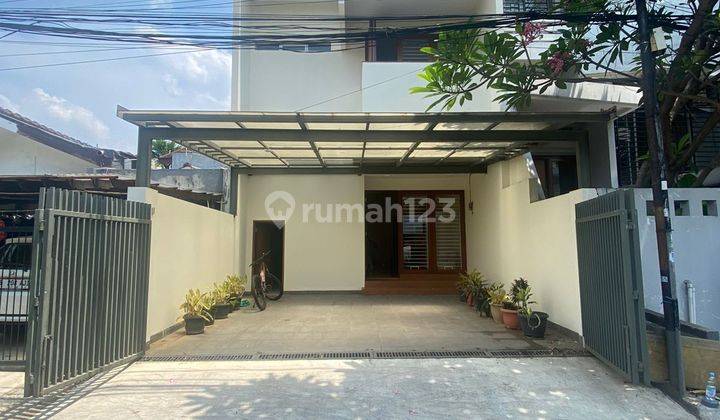 Dijual Rumah Pondok Indah Bangunan Baru Jalan Lebar Lokasi Nyaman  1