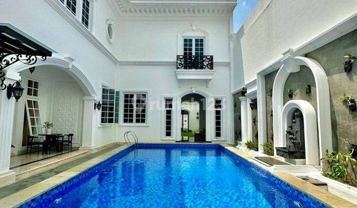 Dijual Rumah Cilandak Margasatwa Mewah Luxurious Modern Classic Brand New House Siap Huni Sangat Nyaman Desiain Bagus 1