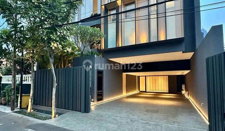 Dijual Rumah Scbd Kebayoran Baru Fully Furnished 4 Lantai 1