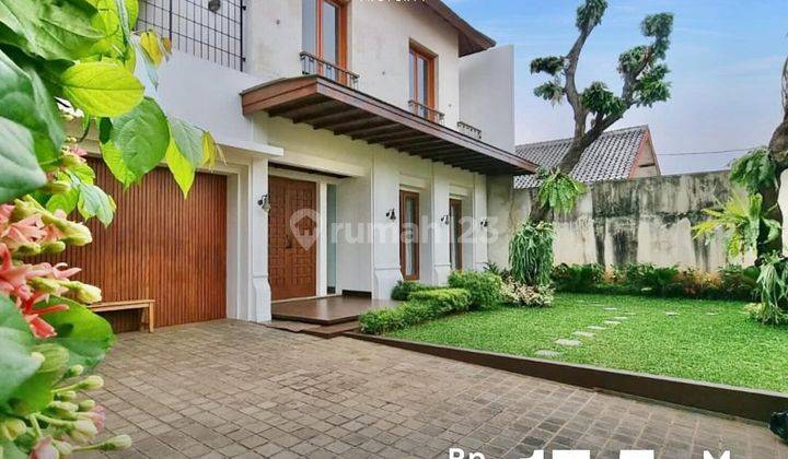 Rumah Cipete Rasa Bali Konsep Villa Bali Matrial Bagus Kokoh Terawat 2