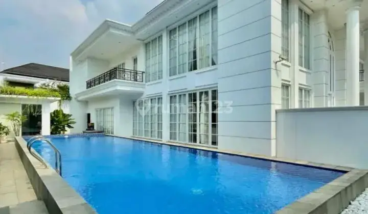 DIJUAL Rumah CEMPAKA PUTIH BRAND NEW HOUSE MODERN CLASSIC DESIGN FULLY FURNISHED 1