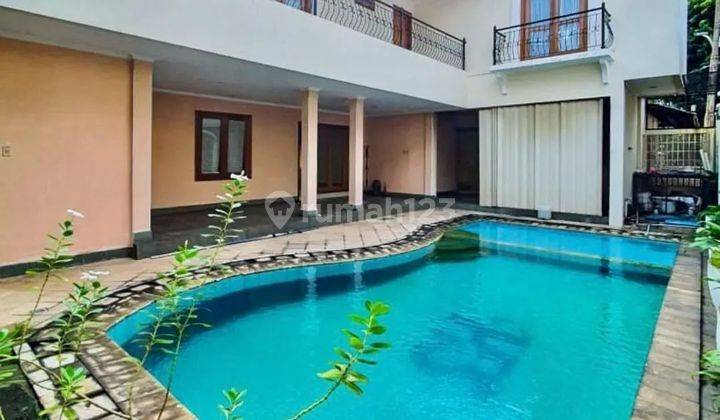 Rumah Kebayoran Lama Harga Njop Lokasi Strategis Posisi Depan Taman Siap Huni 1