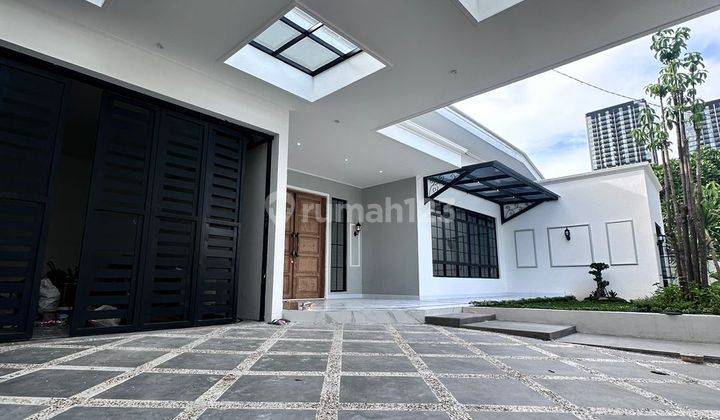 Dijual Rumah Cilandak Brand New Prime Lokasi Akses Mudah Jalan Lebar Bangunan Baru Semi Furnished 1