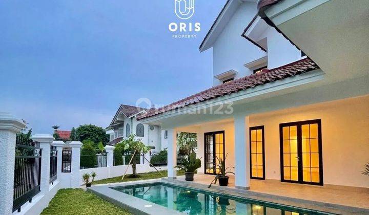 Dijual Rumah Lebak Bulus Dalam Komplek Besar Lingkungan Private Jalan Lebar 1