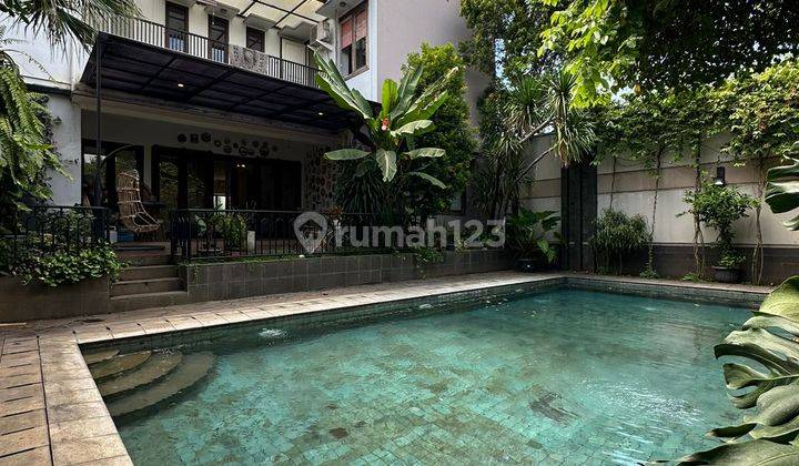 Dijual Rumah Lebak Bulus Dalam Townhouse Lingkungan Aman Dan Tenang Siap Huni 1