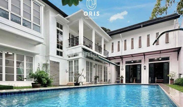 Rumah Mewah Jagakarsa American Classic Siap Huni Bangunan Super Mewah 1