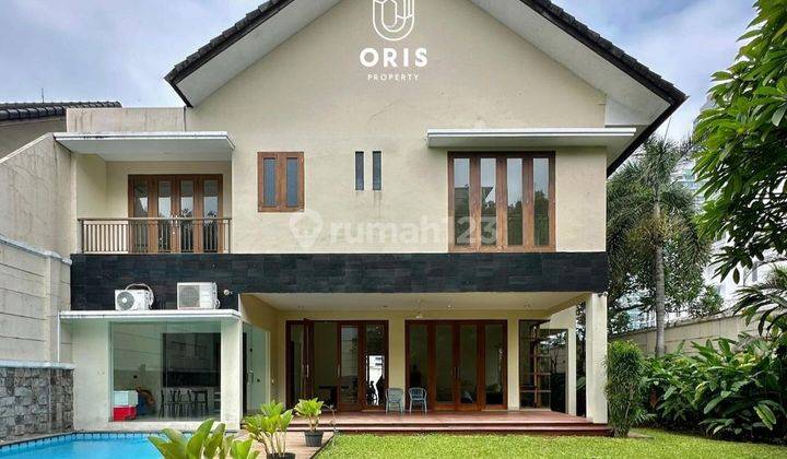 Dijual Rumah Kemang Dalam Cluster Dekat Kemang Raya Jalan Lebar Bebas Banjir Langsung Huni 2