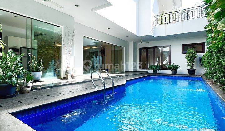 DIJUAL RUMAH PONDOK INDAH LOKASI PREMIUM TENANG JALAN LEBAR LINGKUNAGAN RINDANG 2