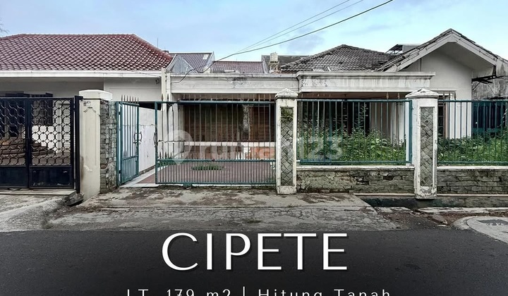 FOR SALE HOUSE IN CIPETE LAND AREA CALCULATION NEAR CIPETE RAYA COMFORTABLE ENVIRONMENT RESIDENTIAL AREA FOR SALE HOUSE IN CIPETE LAND AREA CALCULATION NEAR CIPETE RAYA COMFORTABLE ENVIRONMENT RESIDENTIAL AREA
