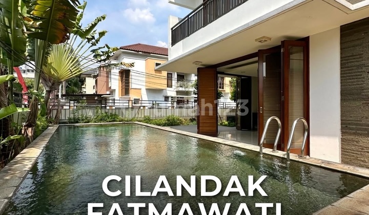 For Sale Cilandak Fatmawati Modern Tropical House Posisi Hoek Dalam Komplek