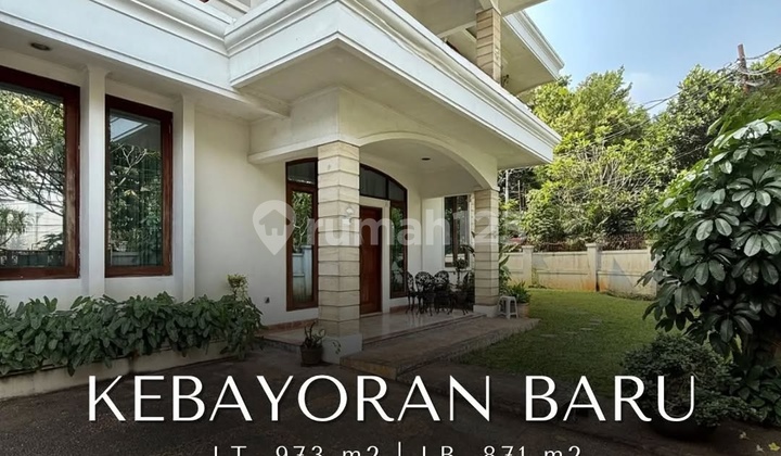 FOR SALE KEBAYORAN BARU PRIME AREA POSISI HOEK KOMERSIL AREA COCOK UNTUK USAHA 1