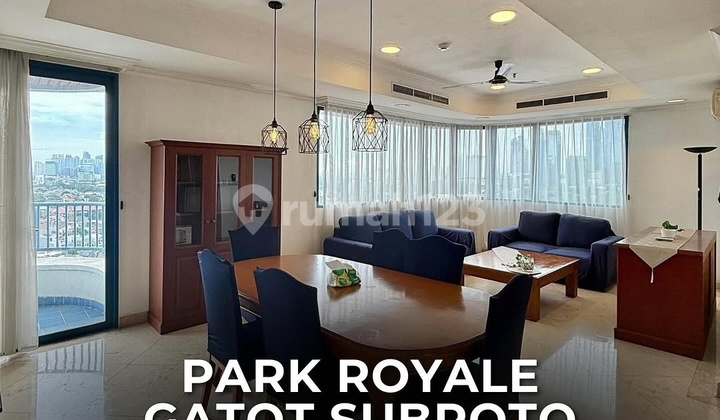 For Sale Apartemen Park Royale Gatot Subroto 3 Bedroom Furnished