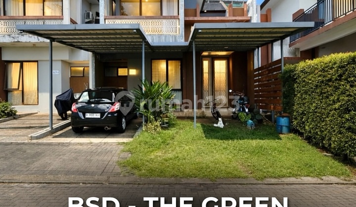 For Sale BSD The Green Dalam Cluster One Gate System Siap Huni