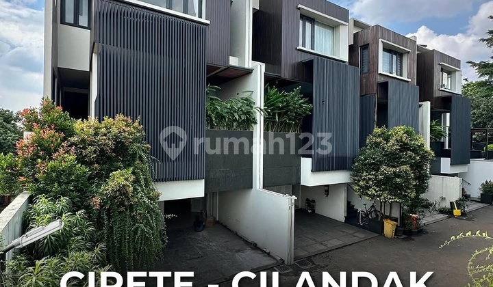 For Sale Cipete Cilandak Modern Minimalist Townhouse Semi Furnished