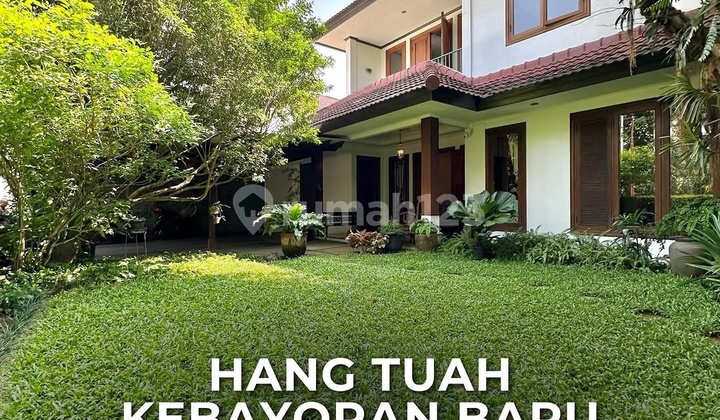 For Sale Hang Tuah Kebayoran Baru Lokasi Prime Dekat Sudirman Bangunan Terawat