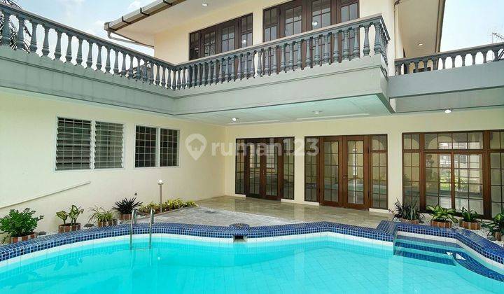 For Rent Pondok Indah Minimalis Modern House Jalan Lebar Akses Mudah Private Swimming Pool 1